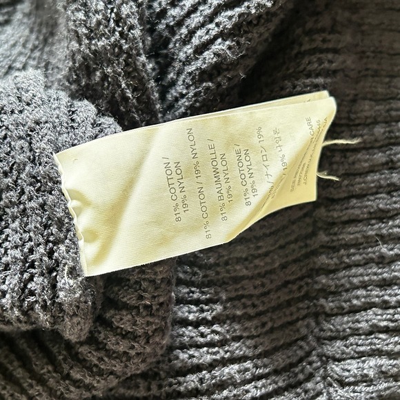 J. Crew Tunic Sweater Tank S Navy Blue Swank Top Blouse Knit Women's - Picture 8 of 8